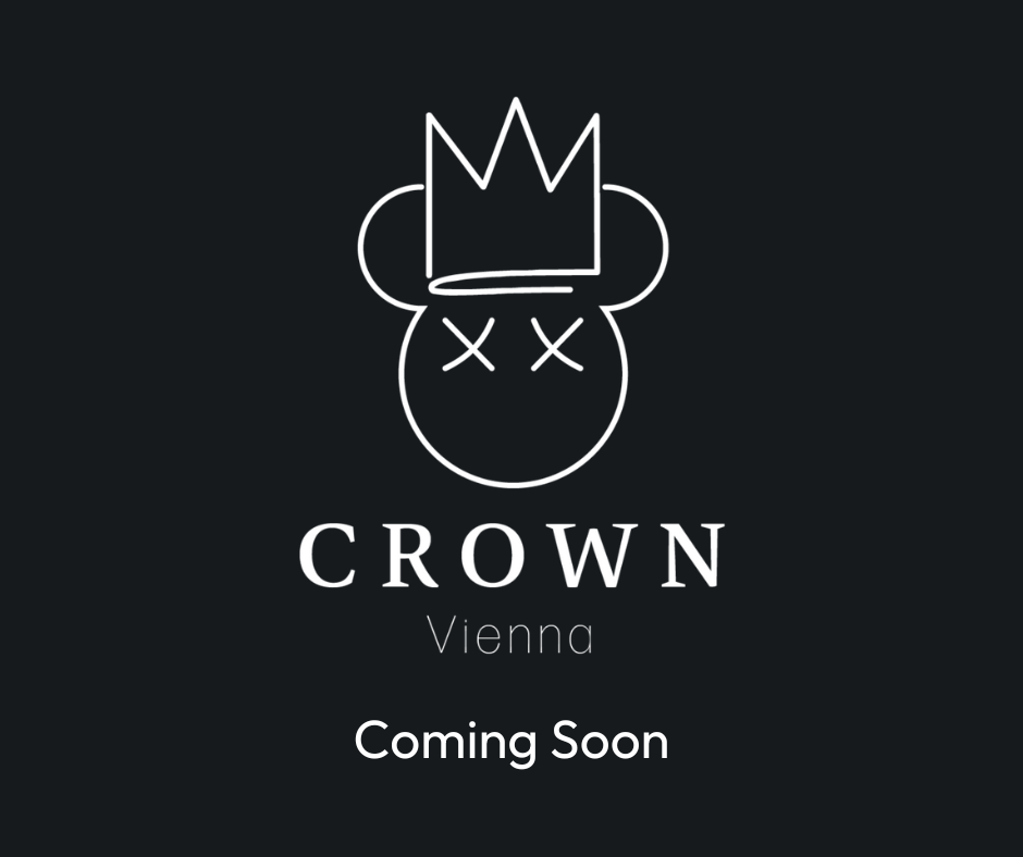 Cown Vienne Logo vor dunklem Hintergrund